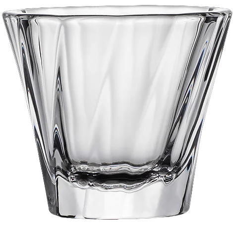 Стакан Loveramics Urban Glass Twisted Cortado Glass G093-20B 120 мл, прозрачный (clear)