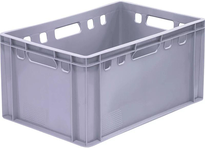 Ящик для мяса ТАРА.РУ 210 ВС 600х400х300 мм Е3 серый