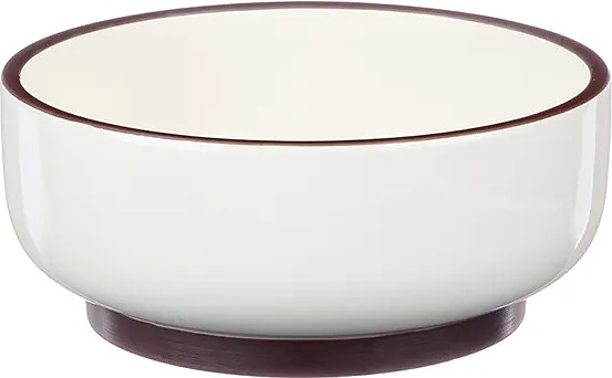 Салатник Kunstwerk Bliss CHB6192-1137C 1200 мл d=17,9 см h=7,5 см (фарфор) белый