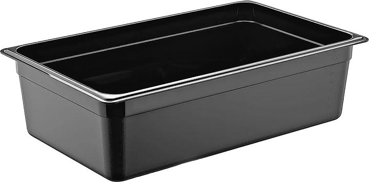 Гастроемкость Gastroplast GNPP-11150/B GN 1/1-150 (530х325х150) 18 л полипропилен черная