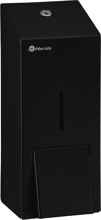 Дозатор мыльной пены Merida STELLA R BLACK DSC117.R 0,7 л (нерж. сталь) черный