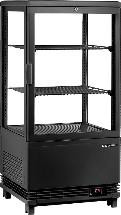 Витрина холодильная Cooleq CW-58 BLACK