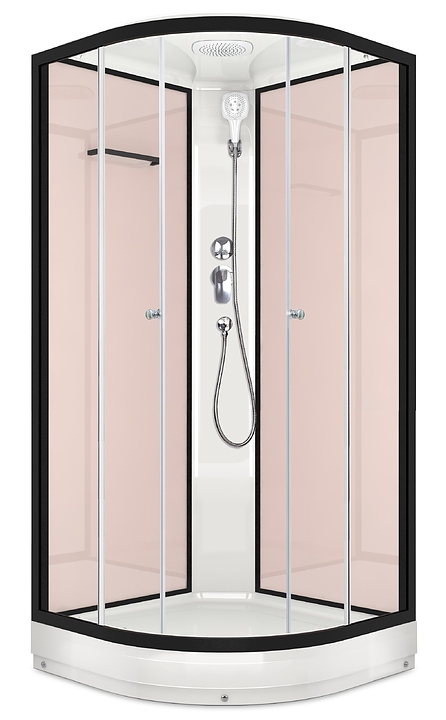 Душевая кабина Domani-Spa Delight 88 DS01D88LPcCl00 80х80 см