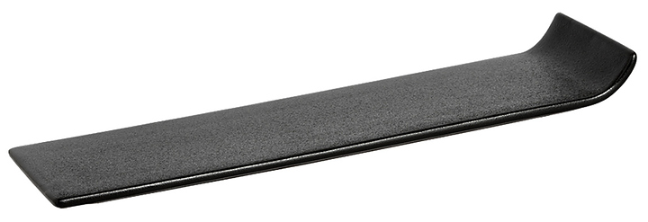 Блюдо для суши прямоугольное Китай Corone Bushido 24075 12" 310х95х27 мм, черный