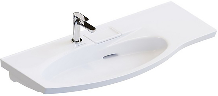 Раковина Kerama Marazzi Riva RV.wb.100Lh 100х48 см, керамика