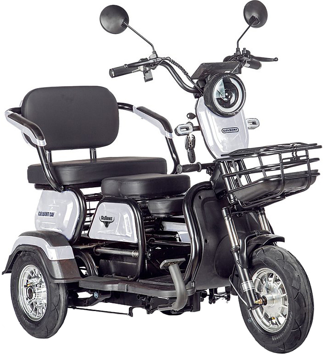 Трицикл Rutrike Gelbert Caf белый