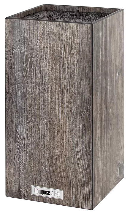 Подставка для кухонных ножей ComposeEat Elegance PDN112057OA4 11х11х24 см, дуб прованс