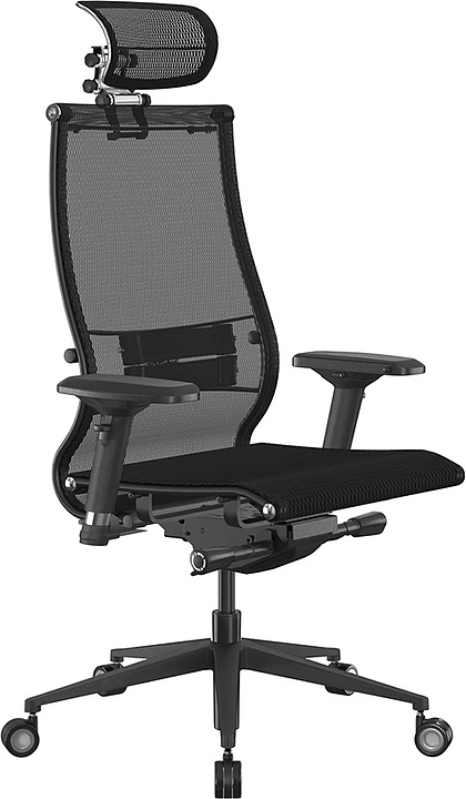 Кресло офисное Samurai Black Edition New черное