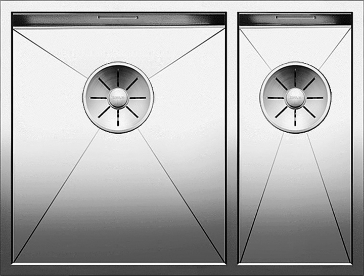 Кухонная мойка Blanco Zerox 340/180-IF/N левая мойка