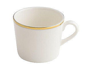 Чашка кофейная Bonna Золотая линия Нит 75509 80 мл d 59 мм h 48 мм белый