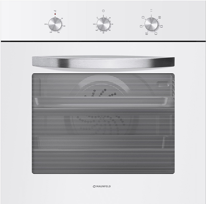 Духовой шкаф Maunfeld EOEC.586W белый / стекло