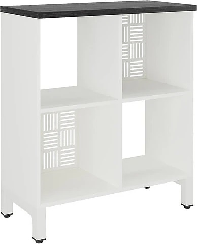 Стеллажная система КОБОР SQ-2Х2 white/wood