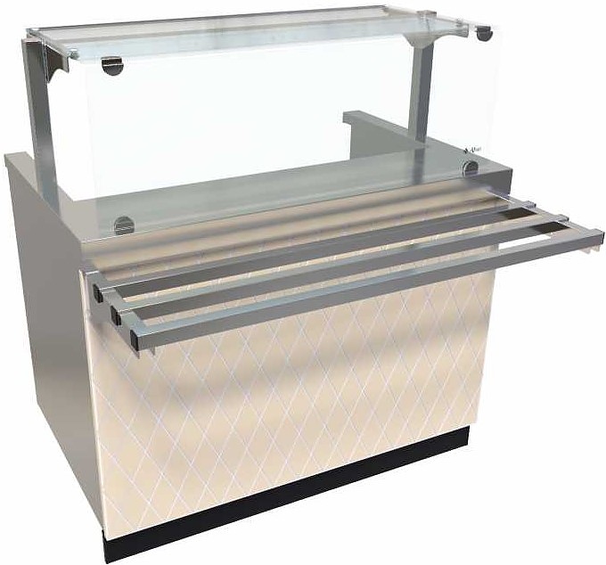 Прилавок-мармит Abat ПМЭС-70Е для первых блюд ромб