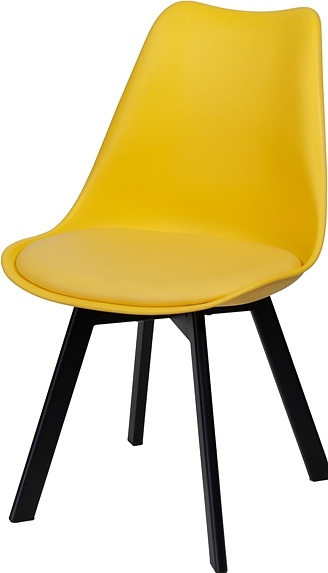 Стул BentWood Eames SD желтый