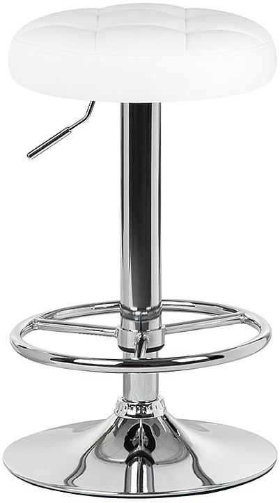 Табурет барный DOBRIN 5008-LM-N BRUNO (белый) 2 шт.