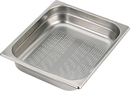 Гастроемкость Rosso GN 1/2-100 (325х265х100) перф., нерж. сталь