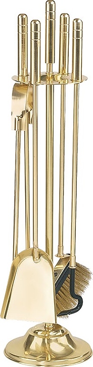 Каминный набор Comex 10.183 золото, 4 инструмента на подставке