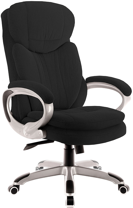 Кресло руководителя Everprof Boss T ткань, черное