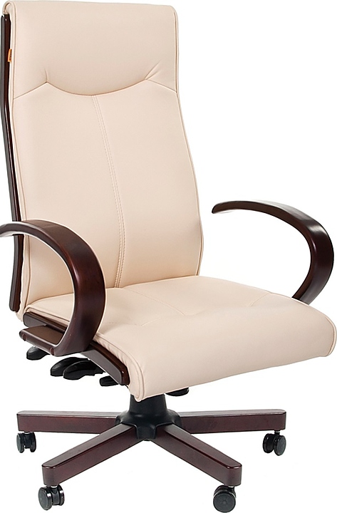 Кресло офисное Chairman 411, бежевое