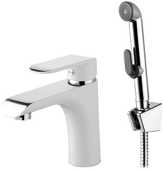 Смеситель для раковины IDDIS CALIPSO CALSB00i08 с гигиеническим душем