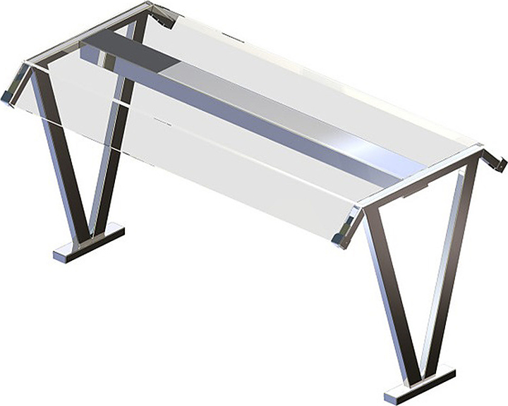 Полка настольная Gastrolux ПН-084/V