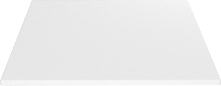 Столешница Sheffilton SHT-TT 80/80 (МДФ) квадратная белоснежная шагрень