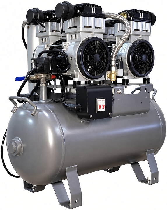 Компрессор безмасляный линейный ON-ISystems СК 2X2L-70 A