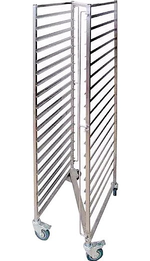 Тележка-шпилька для гастроемкостей EKSI ТШ-12 385х540х1600 (Z-образная)