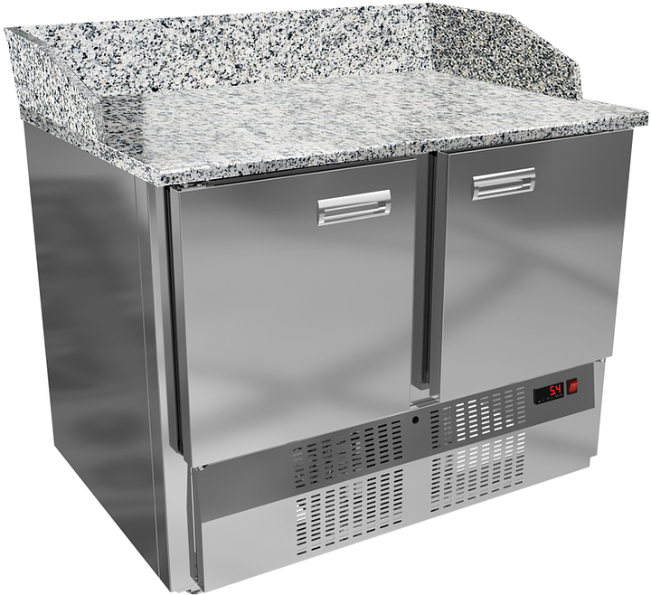 Стол холодильный для пиццы KRONER СХПг 2-100-70