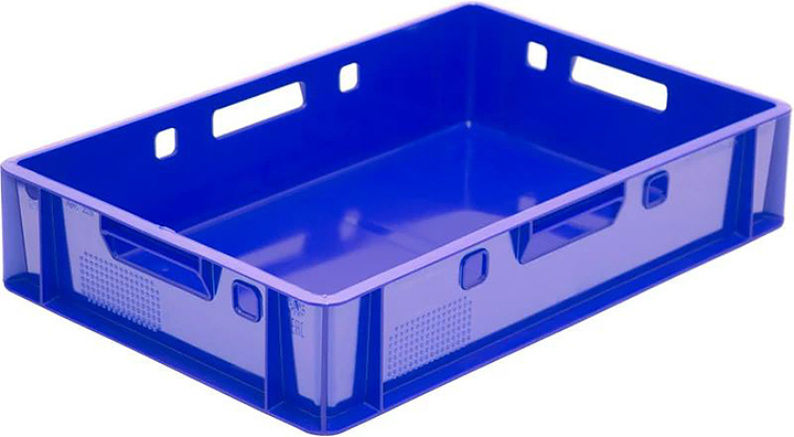 Ящик для мяса ТАРА.РУ 205 600х400х120 мм Е1 синий