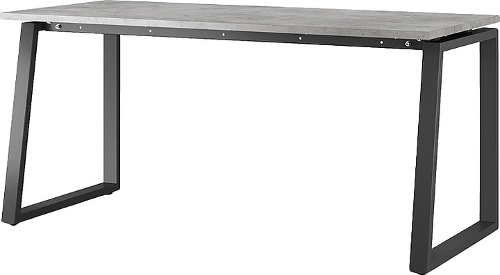 Стол офисный КОБОР TS1-100/80 black/chicago