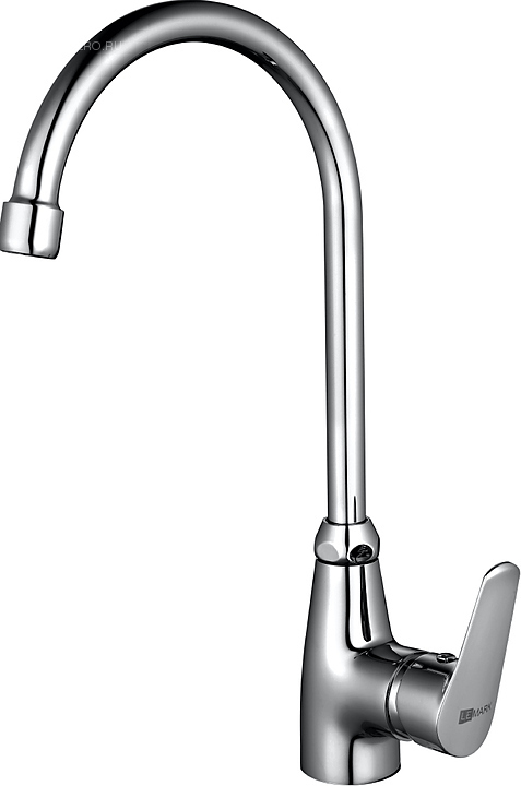 Смеситель для кухни LEMARK Partner LM6555C с высоким поворотным изливом, хром