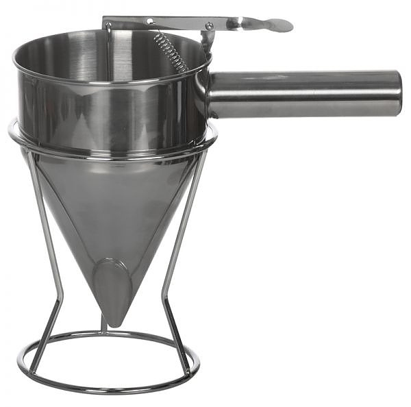 Подставка для воронки кондитерской механической Foodatlas 138x138x167 мм нерж.сталь