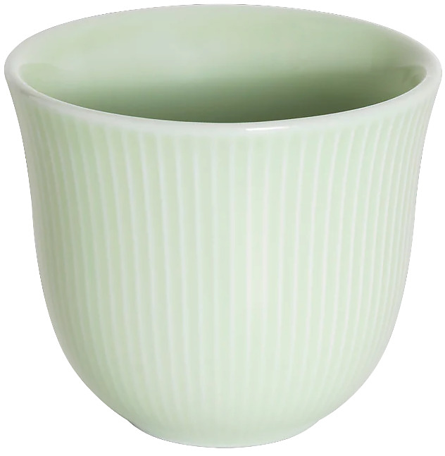 Чашка Loveramics Brewers Embossed Tasting Cup Latte&Cappuccino C099-47BGR 250 мл, зеленый