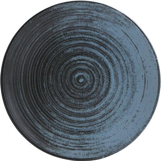 Тарелка мелкая Porland Lykke 187617 170 мм без борта бирюзовая