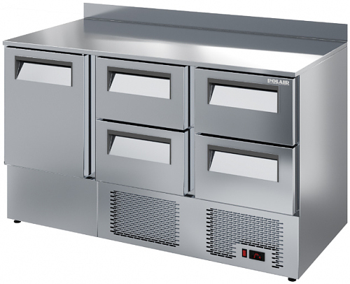 Стол холодильный POLAIR TMi3GN-022-GC с бортом