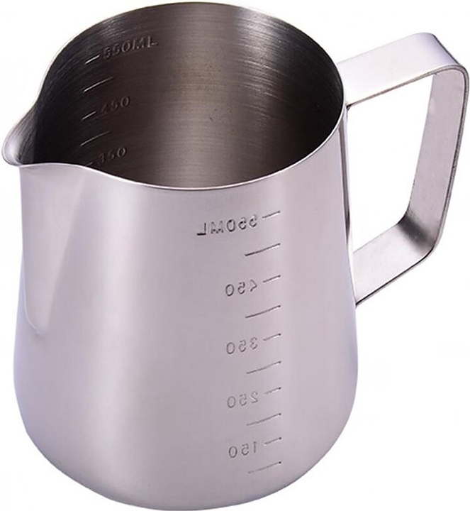 Питчер P.L. Barbossa JQ-PS1311 Latte Pro 900 мл d=10,6 см h=12,7 см с мерной шкалой (нерж. сталь)