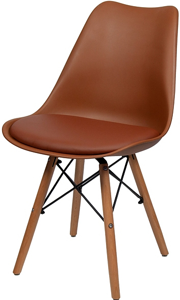 Стул BentWood Eames S/EMS коричневый
