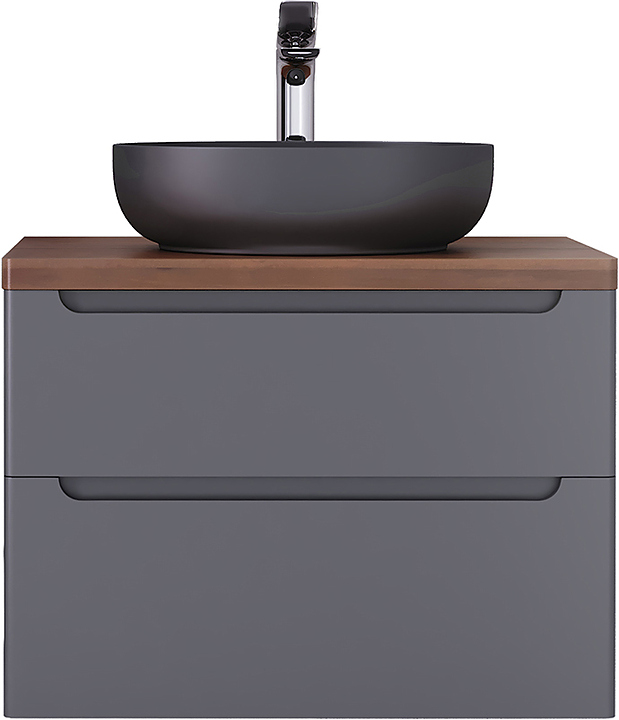 Тумба Jorno Wood 80 Wood.01.80/P/GR 79,5 см, серая