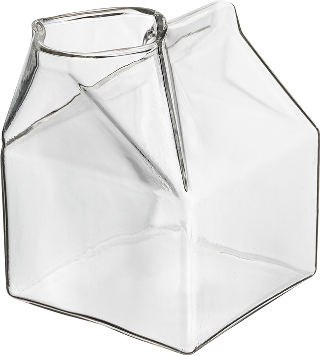 Стакан для коктейля MGline Пэк Милк 350 мл 73х73 мм h=96 мм (термостекло)