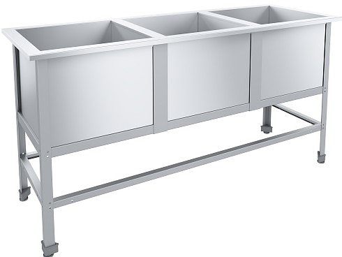 Ванна моечная ПищТех Эконом ЦК ВМО3-700ЭЦК-М