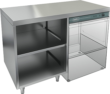 Стол под посудомоечную машину HICOLD НБМСЗОКП-12/6П с правым крылом