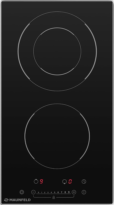 Варочная панель электрическая Maunfeld EVSE292FDBK черная со стальной рамкой