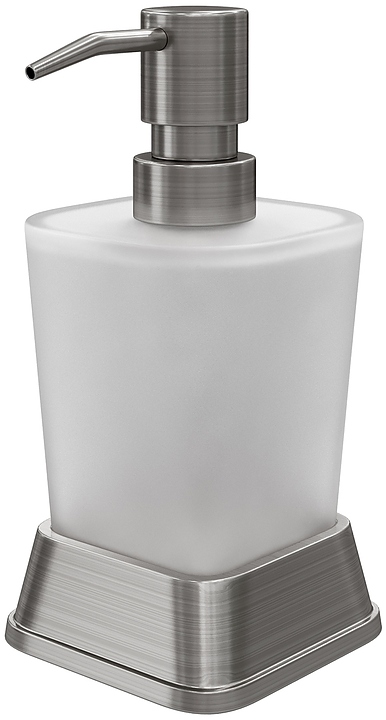 Дозатор для жидкого мыла Wasserkraft Amper K-5499NICKEL никель