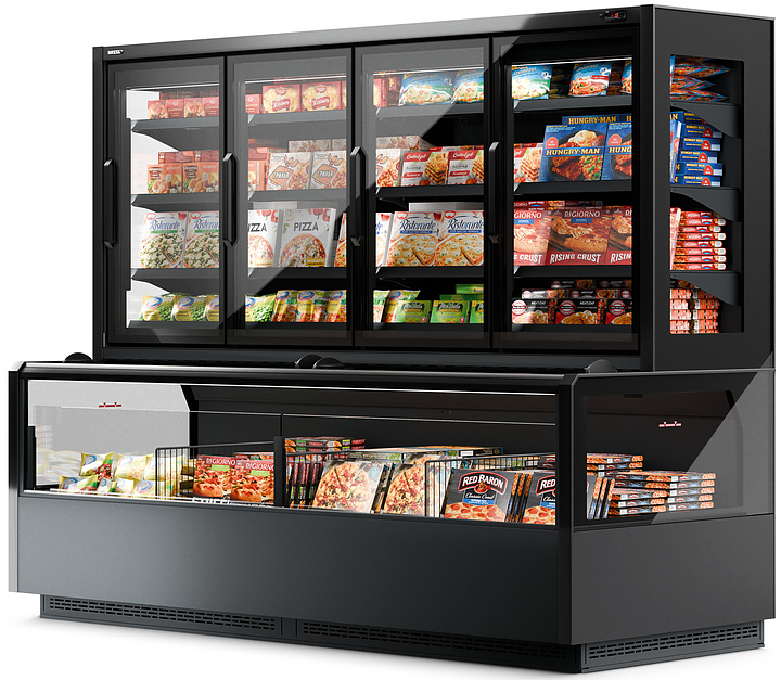 Шкаф-бонета морозильный Dazzl Omega H210 250