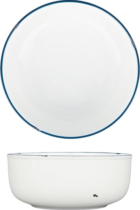 Салатник P.L. Proff Cuisine WM0246322-SH108 Bakery Fusion 2210 мл d=21 см h=8,8 см (фарфор)