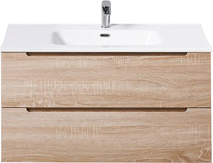 Тумба под раковину BelBagno ETNA-900-2C-SO-WO-P выбеленное дерево