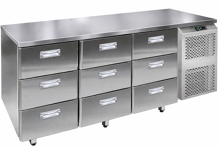Стол холодильный Finist СХС-700-0/9 (без борта0