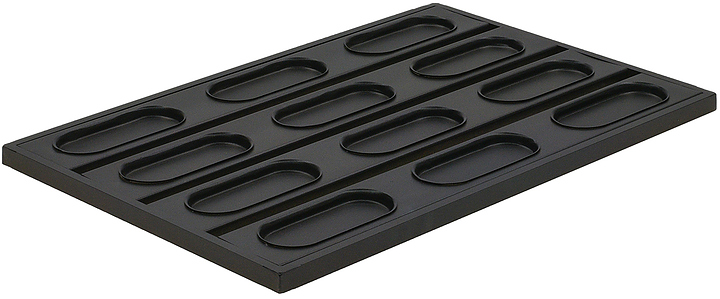 Противень для хот-догов ЦПО 530х650х19 мм 18 ячеек