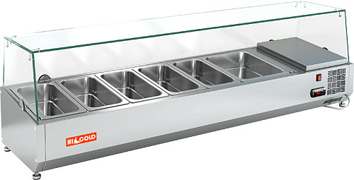 Витрина холодильная HICOLD VRTG 1525 (1/3)